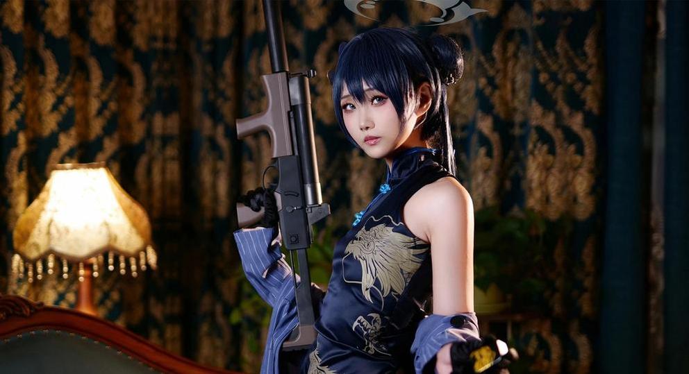 晓美嫣cosplay作品分享：妖娆花仙子降临人间