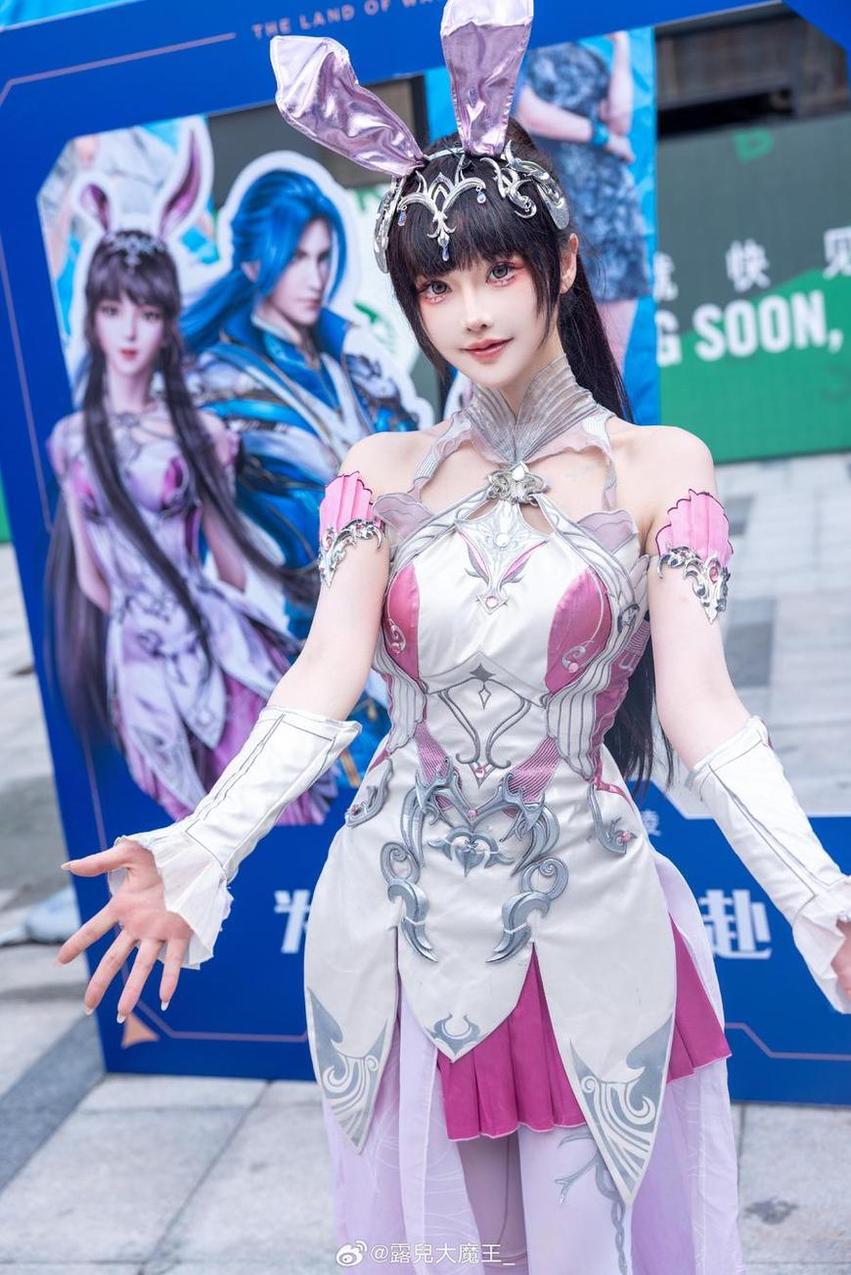 露儿大魔王cosplay貂蝉猫影图包全收录，绝美照片无处不在